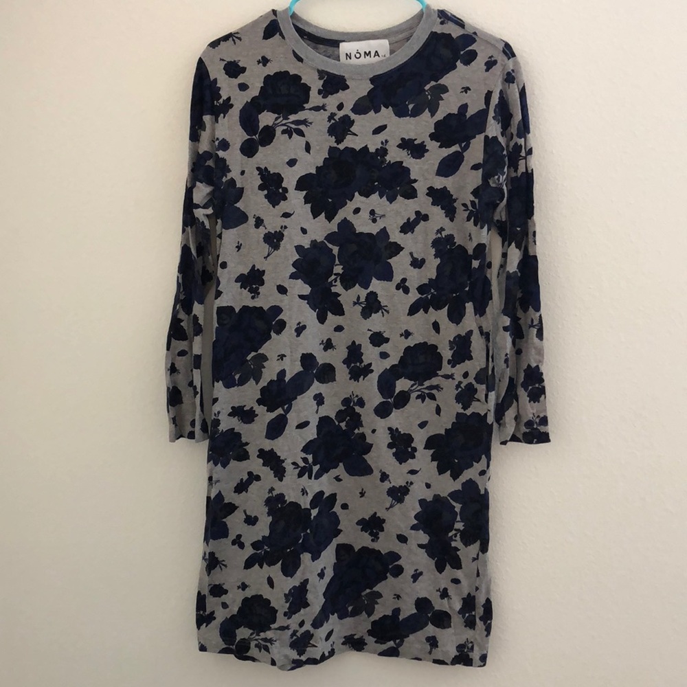 Cute floral knit dress Japanese brand